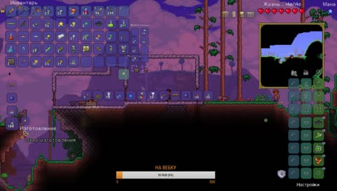 РАЗВИВАЮСЬ В TERRARIA