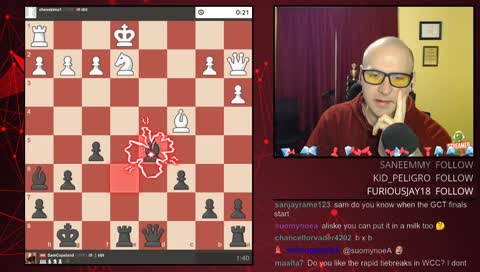 Playing Blitz Ches with Viewers :)