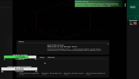 Playing Some CS:GO W/ Frosty!Road To 150 Followers!