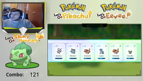 SHINY HUNTING BULBASAUR ITA - Pokémon Let's Go Eevee || Pokémon Let's Go Pikachu 