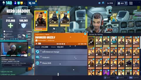 [PVE] Save the World - Rette die Welt ⚡125 | Scrooged | !creator !discord !shop