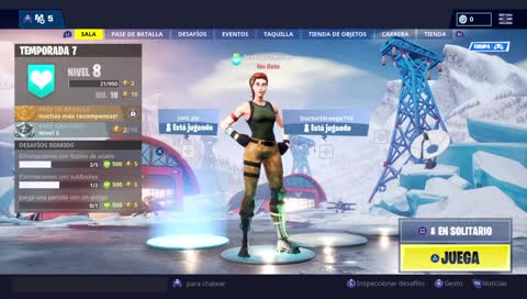 Partidita con dos seguidores encantadores xD