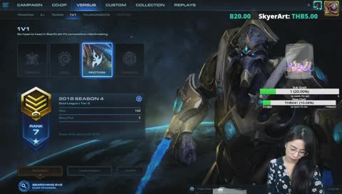 SC2 , Team and 1v1 Games eng+ thai