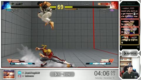 Tourniquet(Claw), JustfogQ16(Ryu)