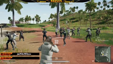 dezent gutes Timing.