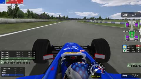 rFactor F1 2000 HML | S1 R10 | Brit Nagydíj