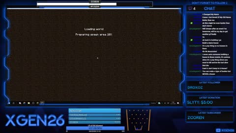 When you start a new world when you died in hardcore.....