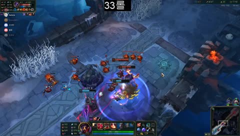 Gtakk 롤방송)검사는 3시쯤...? 지인 33롤