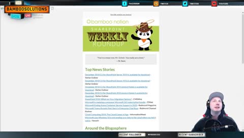 Bamboo Solutions - SharePoint Weekly Roundup