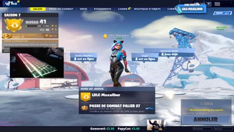 LDLC Maxalibur | Solo Hand cam | !code (créateur)