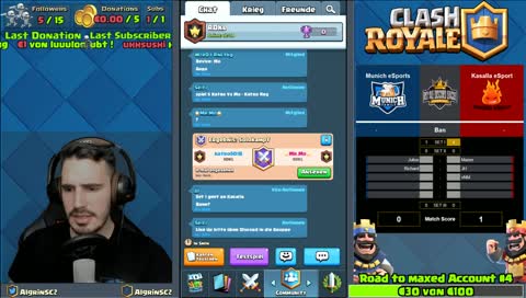 RDKL - MUNICH ESPORTS vs. KASALLA ESPORT | Danach AKO ROSHI vs. PREDATORX GAMING !GIVEAWAY | !CHARITY | !loots  = chance auf Sub! !support