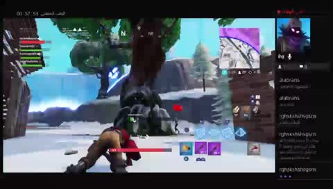 فورتنايت اول بث بالقناة