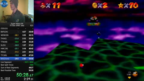 70 Star for 49. Race vs TriforceTK at 7 EST