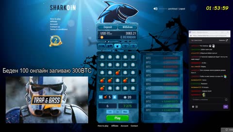 Играем в Казино на 1Лям$ - 300BTC