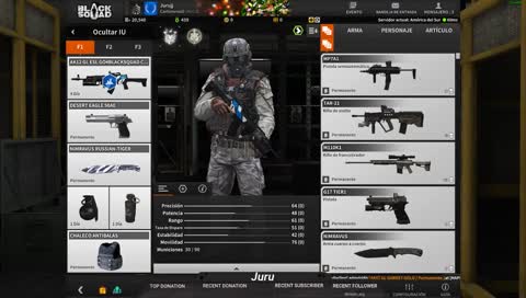 Jugando Black Squad.