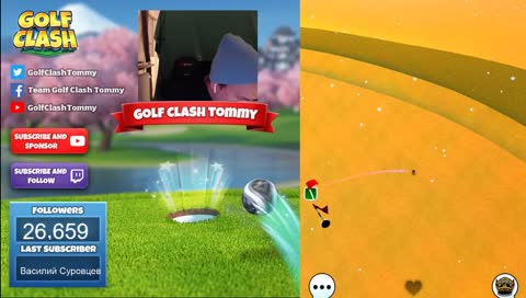 Golf Clash LIVESTREAM, Opening round - MASTER - Festive Cup Tournament!