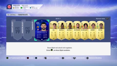 FIFA 19 (Ger) (Xbox) FUT Draft, SBCs und ein kleines Packopening