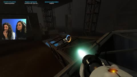 2 girls 1 portal level OwO