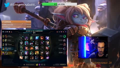 孫 悟飯 Sesión golfa | Esto se nos va de las manos hoy | Torneo de Navidad de lol: entra para + info