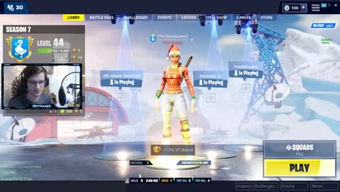 Fortnite Friday LAN Party | Christmas Hype | Raffle Tonight 8PM!!!