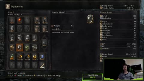 NG+ and grinding wolves blade swordgrass!