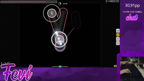 osu! w/ webcam #17k