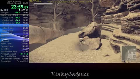 Nier: Automata [A]ny% runs