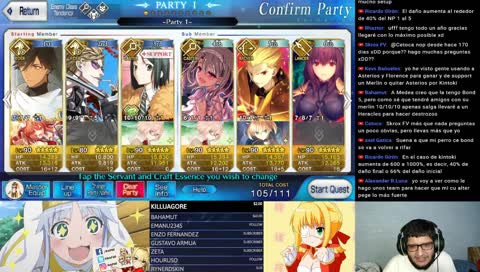 [Stream] Sigue el bond farming 6 días para el mago meme Fate Grand Order NA