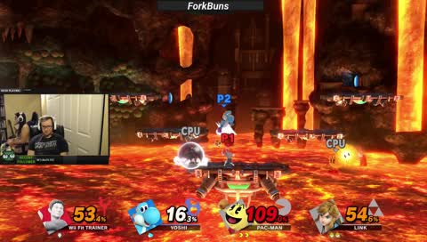 SuperSmash with the wifey.