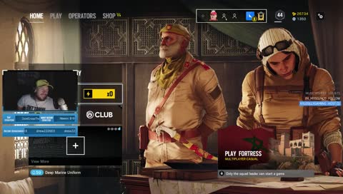 Short R6 sesh tonight | !merch