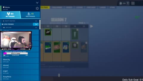 Fortnite stream...surprising isn't it? NEW MOUSE