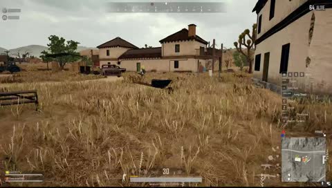 Playing PUBG with my noob friend . 1 kill 10 bits .
