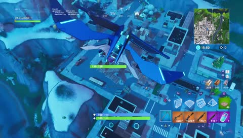 DemiGod using Double Pump-Fortnite