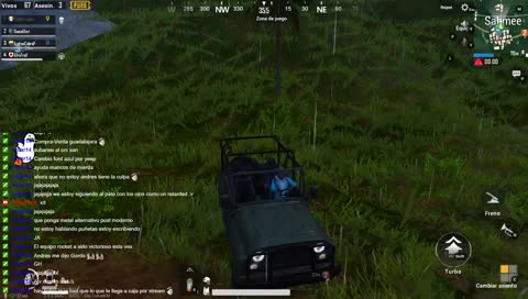 Jugando al Free Fire de Tencent XD
