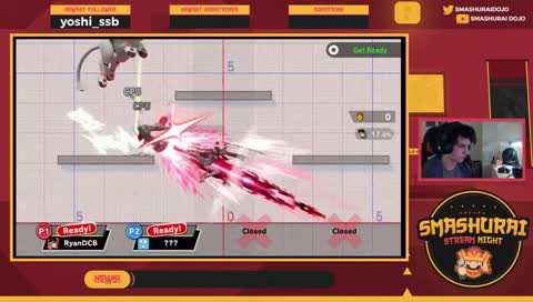 Smashurai Stream Night: PalutenaDCB Elite Battles