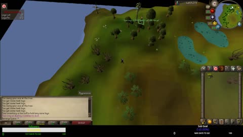 Just Chilling farming and woodcutting. New to Streaming.