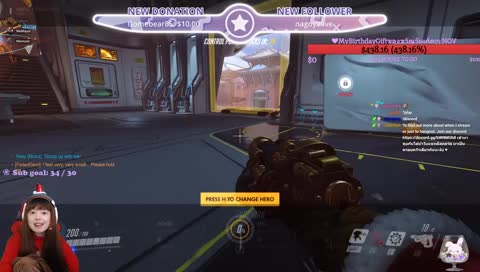  (ENG/TH) ʕ•ᴥ•ʔ ♫ Overwatch with little Santa