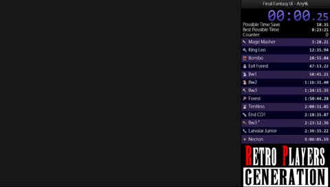 [FR-EN] FF9 any% Fighting spirit, try hard.