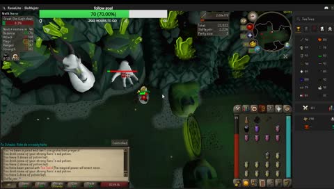 BANDOS - later Chambers of Xeric - showing you how not to do it