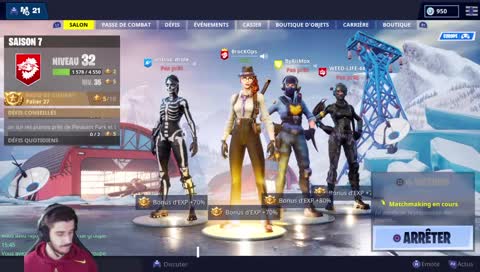 [PS4] 720p-60 fps / L'après-midi Fortnite !