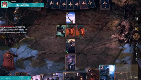 نلعب لعبة Gwent homecoming