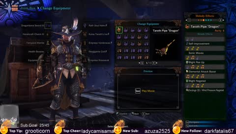 [PC]  AT Vaal Carries / Tips | !giveaway !merch | Need help with a quest? Hop on in! | Random farming and shenanigans | Kulve maybe? |