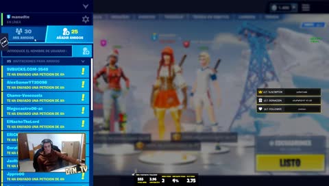 [🔴] 🔥 Fortniteando de buen finde!!  🔥