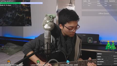 Feeling scarfy today :p Short stream | !sl for songlist | Guitar/Singing/Loops