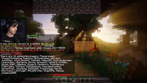 [NL] Wow haha hij speelt Minecraft 4Head | !server