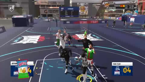 LOSING RUFFLES!95 PLAY SHOT!sub?FOLLOW GOAL 400/500