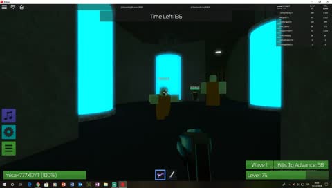 jugando roblox