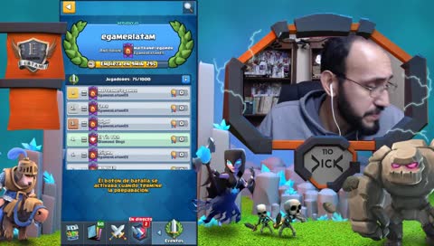 Increíble torneo de CR - 80usd en premios - con el tío Vick