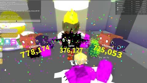 playing some ROBLOX pet sim