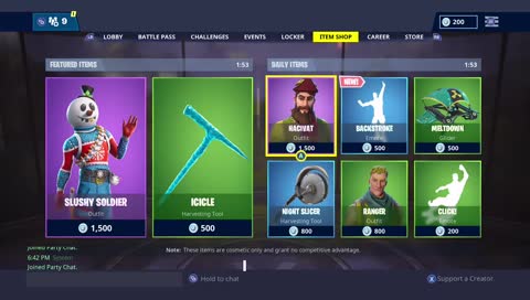Doing a giveaway galaxy skin and vbucks